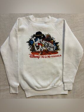 Vintage Disney MGM Studios Catastrophe Canyon Canyon Crewneck Sweatshirt Youth L